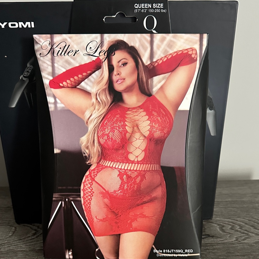 Red Lace Lingerie Set